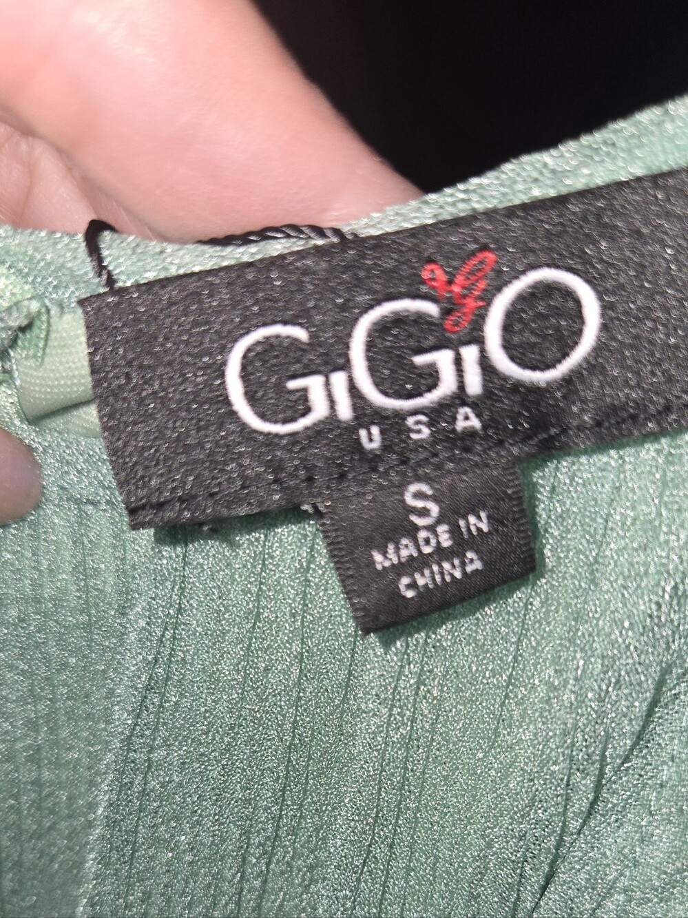 Gigio Ribbed Tiered Maxi Dress in Mint - Picture 2 of 8